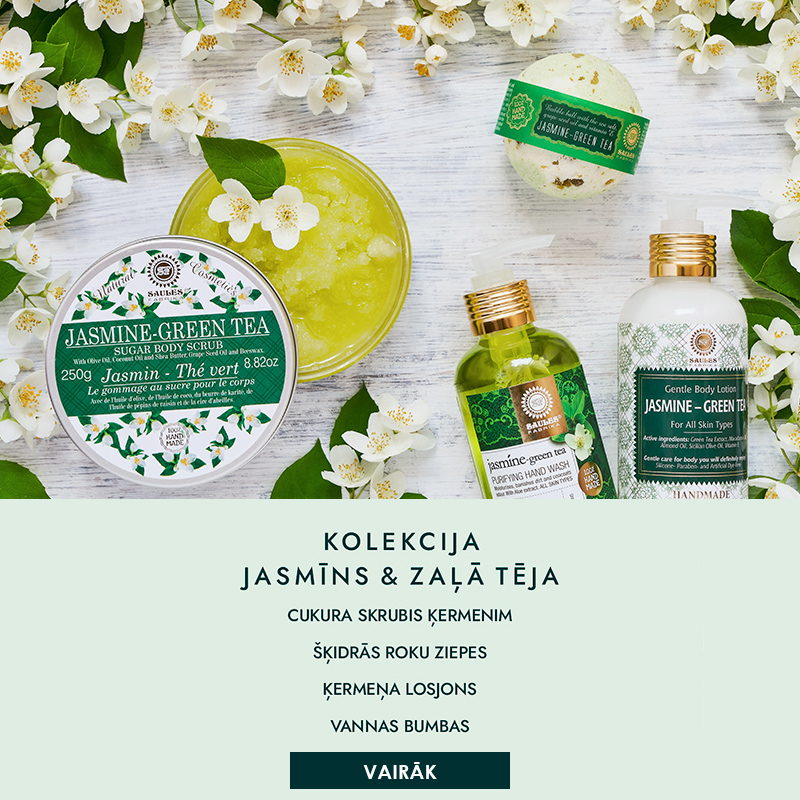 SAULESRIGA: Kolekcija jasmīns & zaļā tēja
